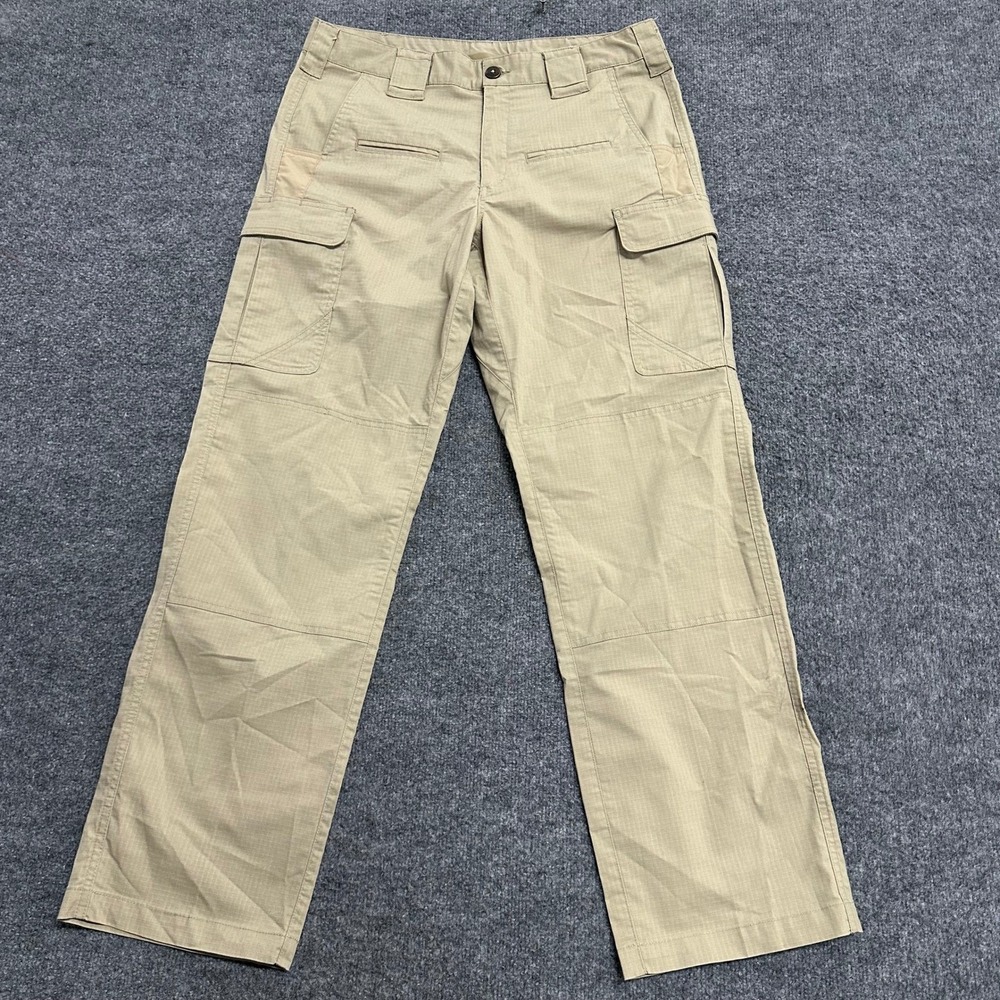 Propper Cargo Pants Womens Size 12 Tan Ripstop Tactical Straight Leg Utility